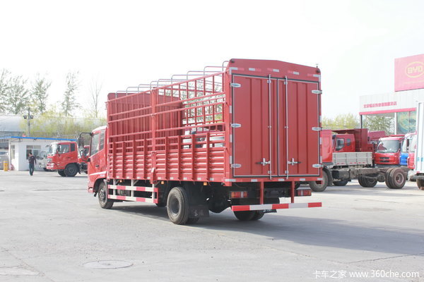 东风 天锦中卡 140马力 4X2 仓栅载货车(DFL5160CCQBX9)上装图（1/4）