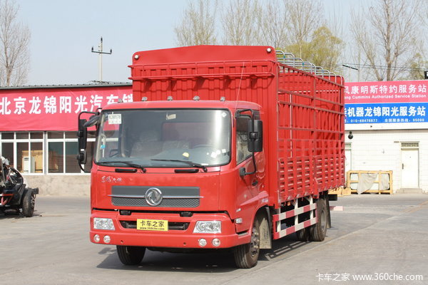 东风 天锦中卡 140马力 4X2 仓栅载货车(DFL5160CCQBX9)外观图（2/17）