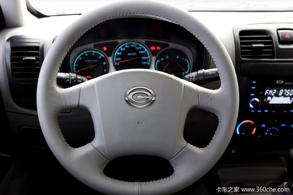 2009款广汽吉奥 财运500系列 标准型 2.8L柴油 双排皮卡驾驶室图
