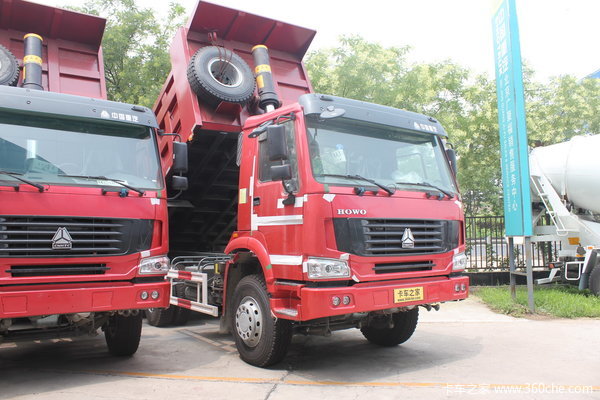 中国重汽 HOWO重卡 336马力 6X4 自卸车(ZZ3257N3648B)外观图（2/2）