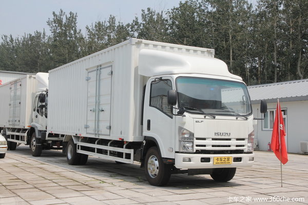 庆铃 700P系列中卡 175马力 4X2 厢式载货车(QL5100XTPARJ)