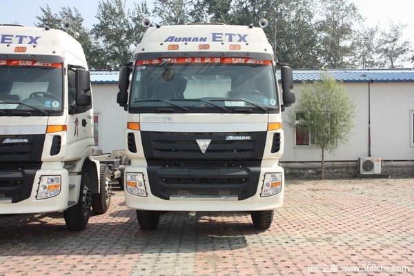福田 欧曼ETX 9系重卡 430马力 8X4 栏板载货车(BJ1317VPPKJ-1)