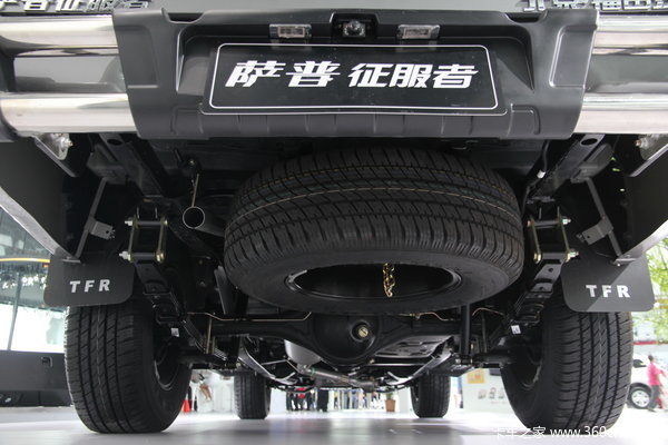 2012款福田 萨普V 征服者II 2.8L柴油 双排皮卡底盘图（1/1）