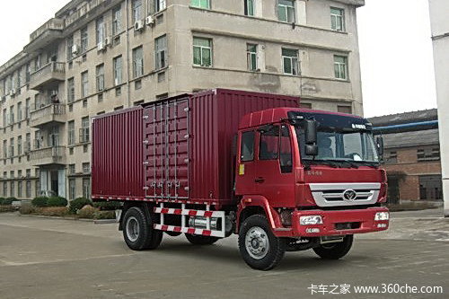 中国重汽 豪曼重卡 160马力 4X2 厢式载货车(ZZ5168XXYF19CB0)外观图