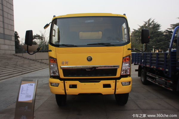中国重汽 黄河中卡 130马力 4X2 自卸车(ZZ3167F3615C1)外观图