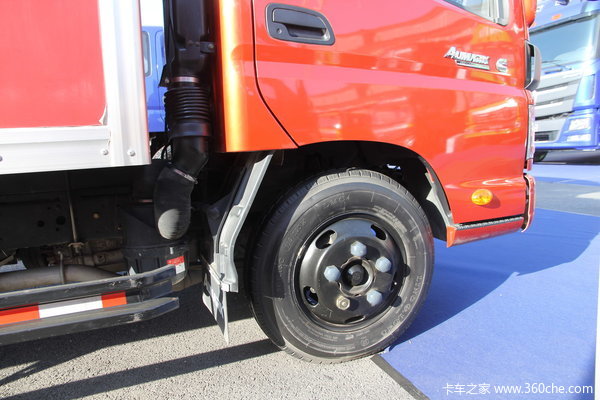 福田 欧马可3系 154马力 4X2 厢式载货车(BJ5109VEBED-FB)外观图（5/6）