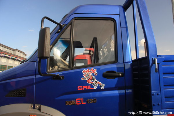 福田 瑞沃 赛奥中卡 130马力 4X2 栏板载货车(EL2000平头)(BJ5163CCY-G1)外观图（12/15）