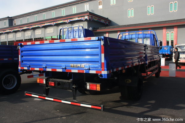 福田 瑞沃 赛奥中卡 130马力 4X2 栏板载货车(EL2000平头)(BJ5163CCY-G1)外观图（5/15）