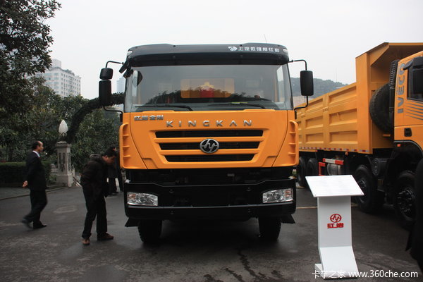 红岩 新金刚重卡 310马力 6X4 自卸车(CQ3254HMG384EA)外观图