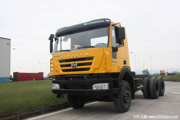 红岩 新金刚重卡 290马力 6X4 自卸车(CQ3254HMG364E)外观图