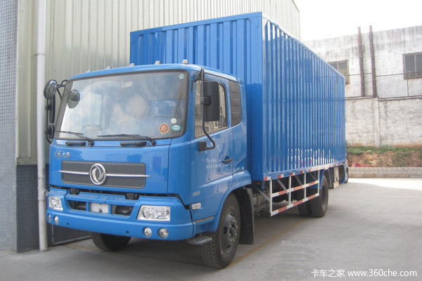 东风 天锦中卡 140马力 4X2 厢式载货车(DFL5080XXYB6)外观图（1/2）