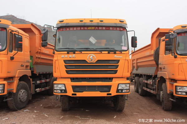 陕汽 德龙F3000重卡 310马力 6X4 自卸车(中长平顶)(SX3255DN3841)外观图（1/11）