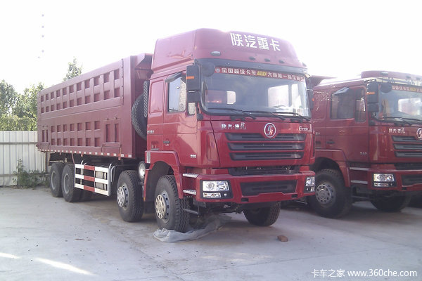 陕汽 德龙F3000重卡 336马力 8X4 自卸车(SX3315NR406)外观图