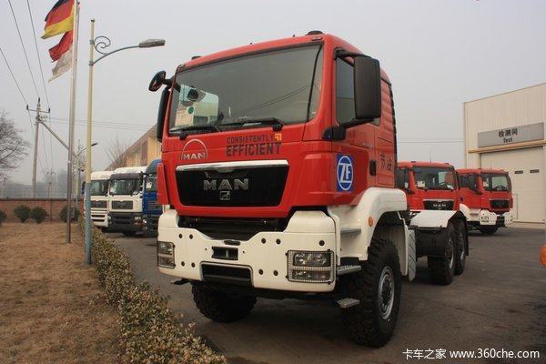 曼(MAN) TGS33系列重卡 540马力 6X6 消防车(底盘)(型号33.540)