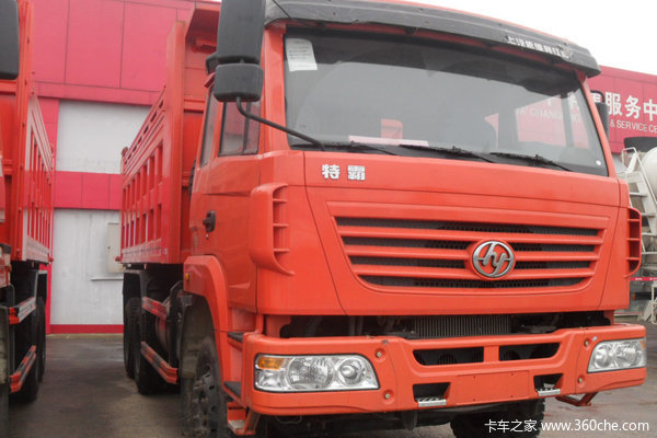 红岩 特霸重卡 310马力 6X4 自卸车(CQ3254SMG364)外观图