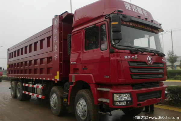 陕汽 德龙F3000重卡 336马力 8X4 自卸车(SX3315HR366)外观图（1/1）