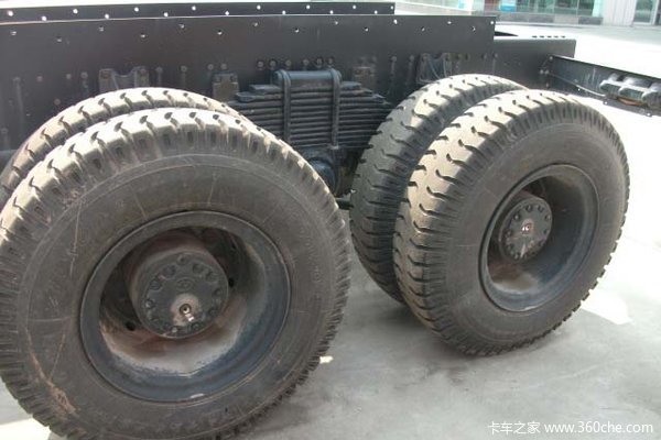 红岩 特霸重卡 290马力 6X4 自卸车(CQ3254SMG384)底盘图（5/5）