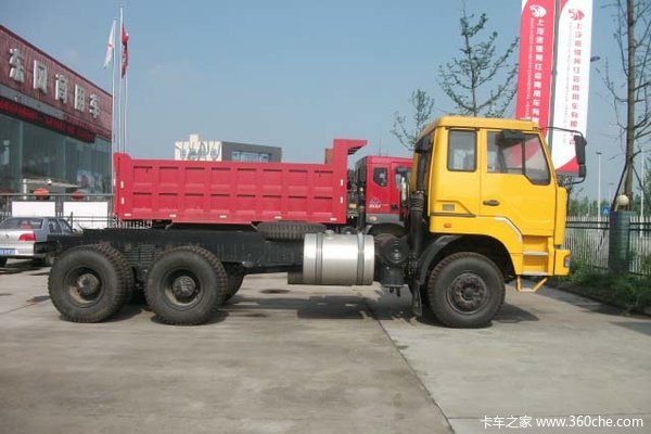 红岩 特霸重卡 290马力 6X4 自卸车(CQ3254SMG384)外观图（5/6）