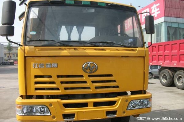 红岩 特霸重卡 290马力 6X4 自卸车(CQ3254SMG384)外观图