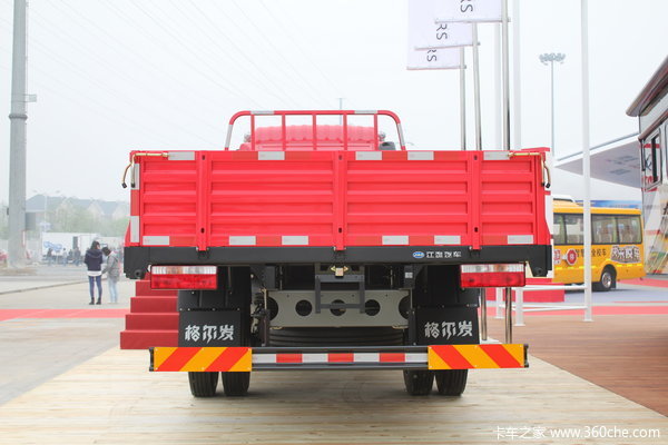 江淮  格尔发K3系列中卡 130马力 4X2 栏板载货车(HFC1121K3R1ZT)(亮剑者II中卡)外观图（5/21）